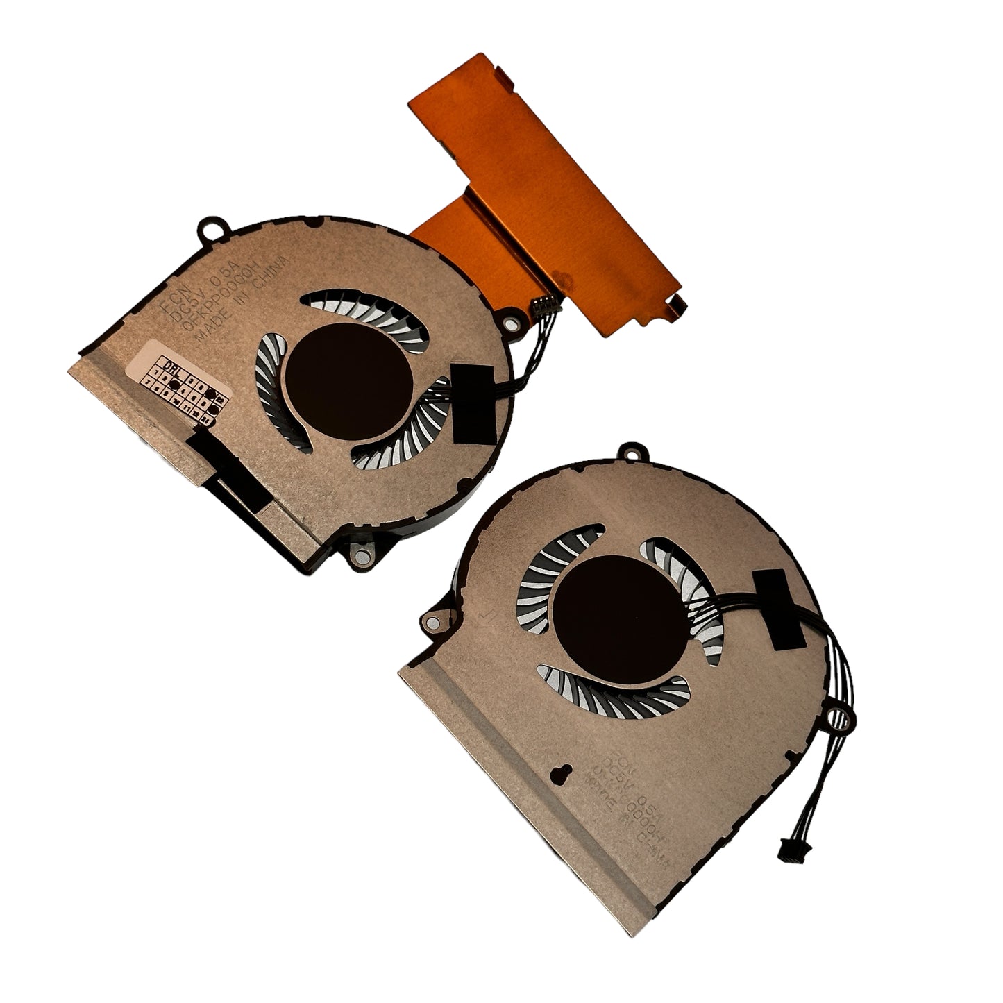 Kompatibles Lüfterset CPU + GPU für HP L29354-001 L29355-001 L30203-001 L30204-001 L24359-001 NFB75A05H-007 NFB80A05H-004 0FKPP0000H 0FKP00000H