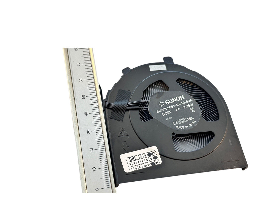 Tutorial: How to Replace the CPU Fan in Lenovo ThinkPad (E480 E485 E490 E495 E580 E585 E590 E595 ) - EG50050S1-CC10-S9A ND75C30-18E09 BAPA0706R5H-Y001