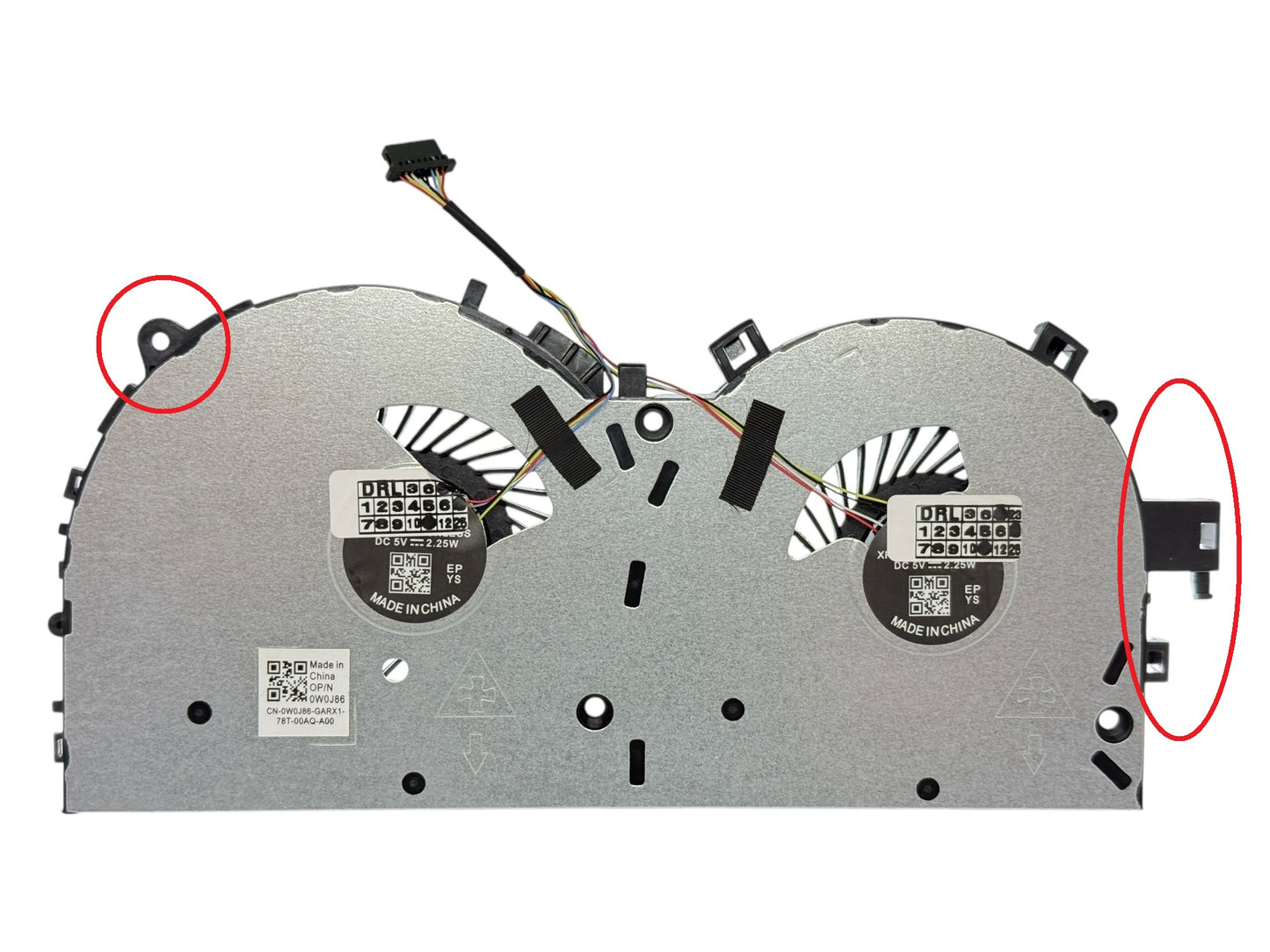 Kompatible Kühlerbaugruppe für Lenovo 5F10N00256 5F10N00241 DC28000D6F0 DFS2004059V0T EF75090S1-C060-S9A DC28000D6S1 SUO1