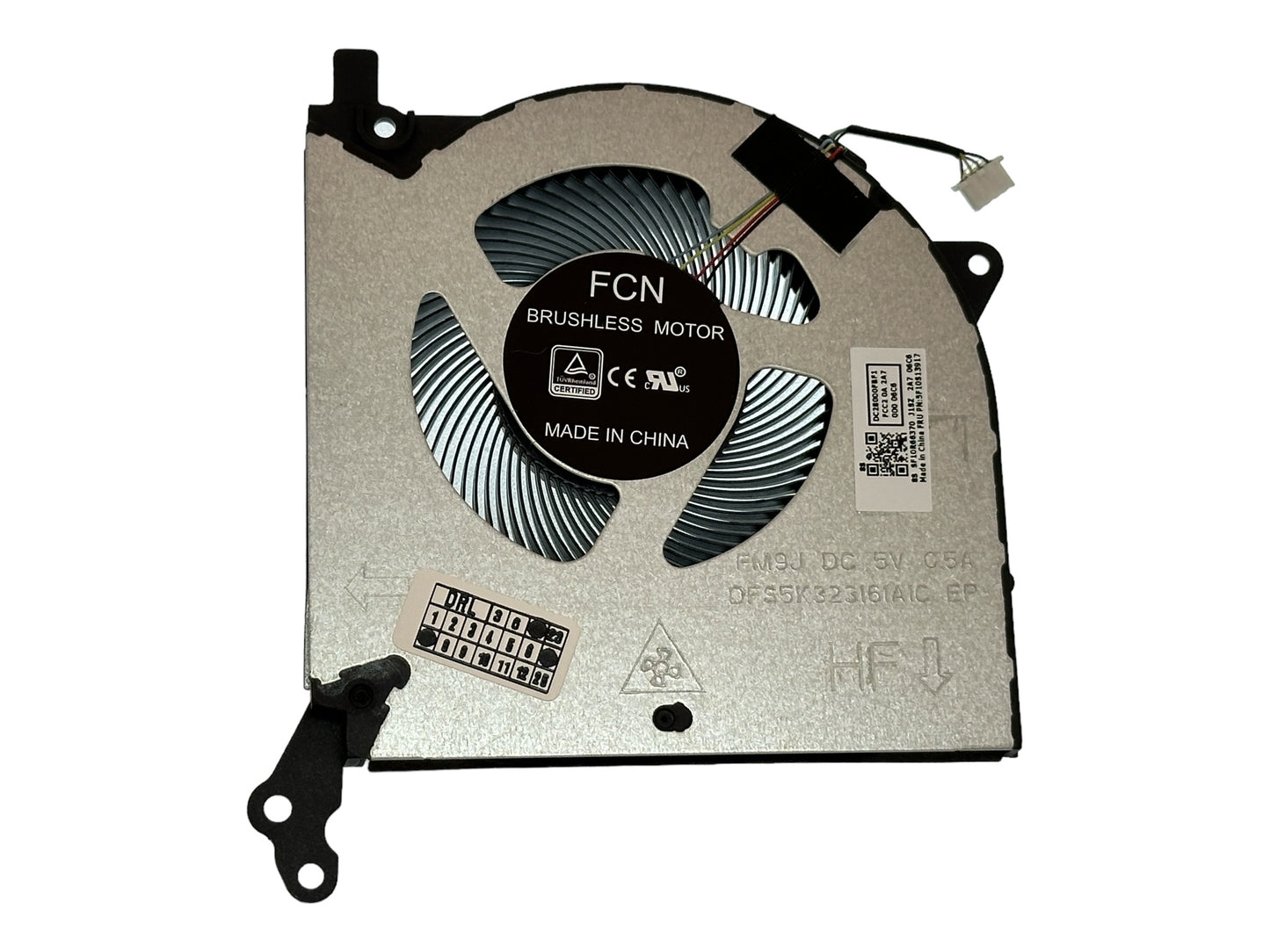 Kompatibler GPU-Lüfter für Lenovo DFS5K323161A1C FM9J DC28000FBV1 DC28000FBF1 DC28000FBV1AVC1 BAPA0909R5HY008