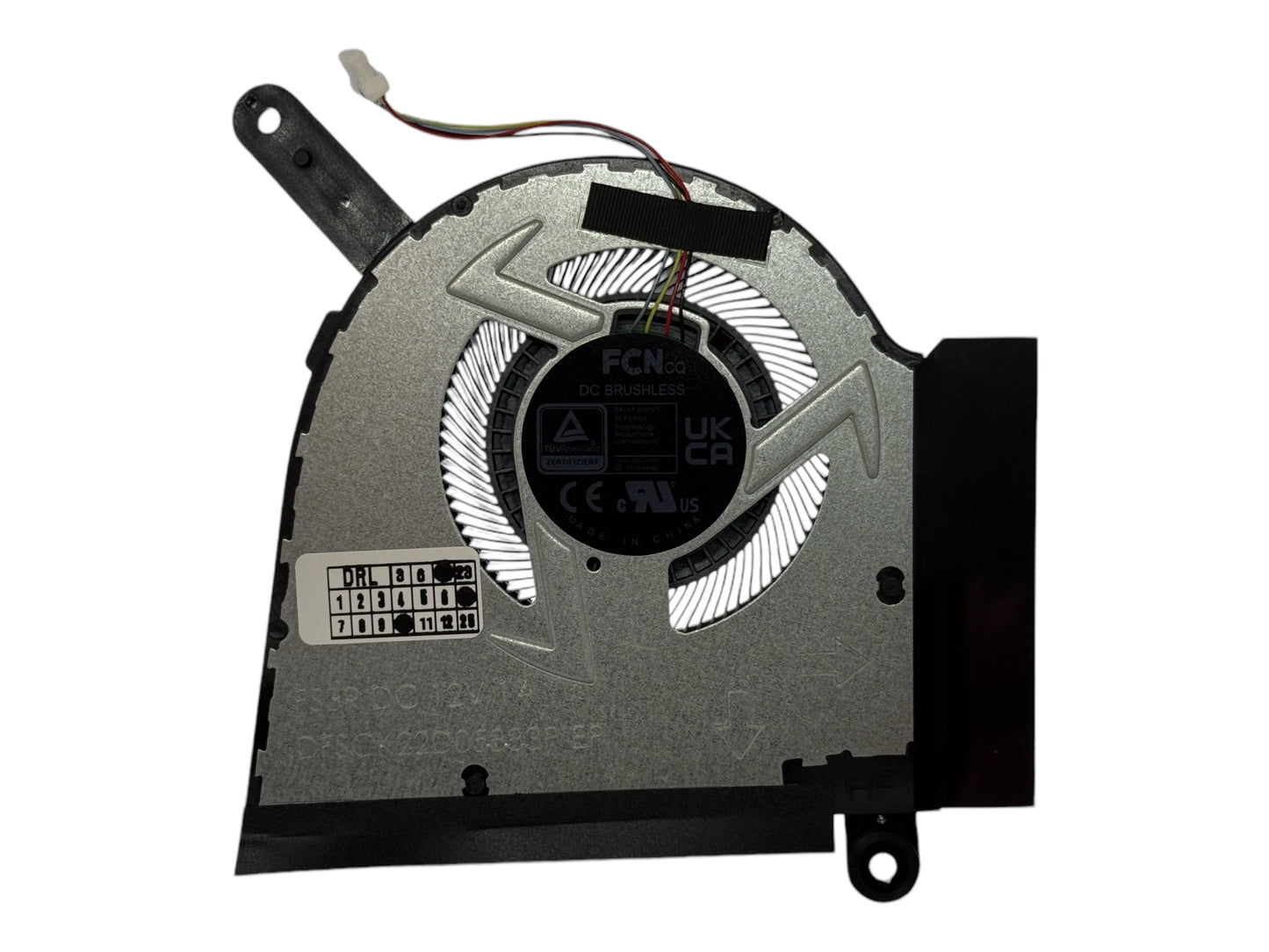 Kompatibler GPU-Lüfter für Asus DFSCK22D05883P FS3R, 6033B0131501 13NR0HW0M02011