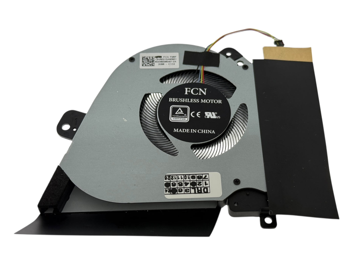 Compatible GPU Cooling Fan for Asus 13NR0210AM0901 DFS5K12304363C