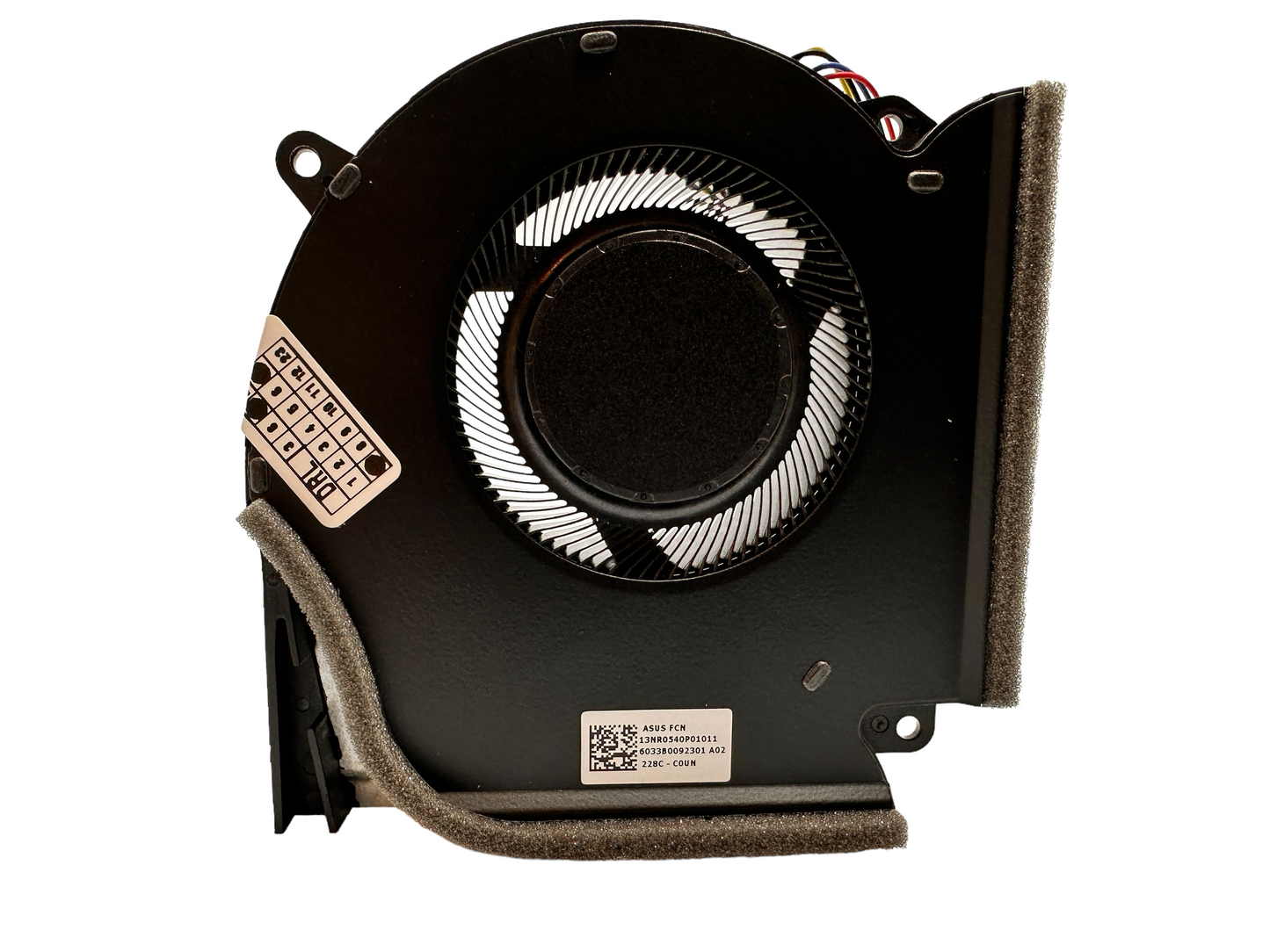 Original-CPU-Lüfter für ASUS DFSCM227163927 13NR0540P01011 13NR0880P01011 6033B0111301 6033B0092301
