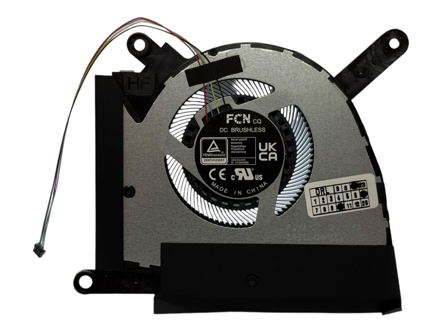 Compatible Cooling Fan Set CPU + GPU for Asus 13NR0990T01011 13NR0990T01021 13NR0990T02011 13NR0990T02021 BAPA0807R2HY003 DQ5DC18G002 DFSCL42P06593U DQ5DC79G002 DFSCL42P16593U