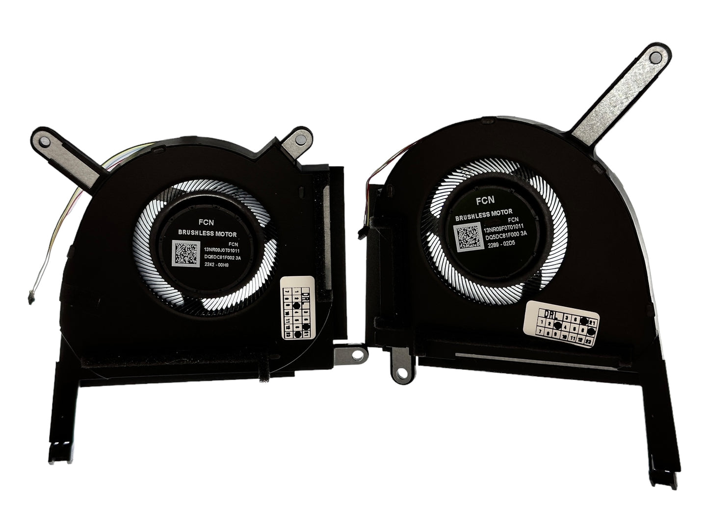 Lüfterset CPU + GPU für Asus 13NR09F0T01011 13NR09J0T01011 DFSCK22D05883E DFSCK22115181E