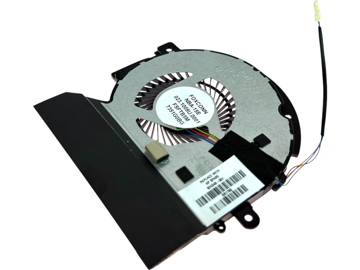 Compatible CPU Fan for HP Envy x360 Convert 15-BP, 15-BQ, 023.1008U.0001, 924348-001, 1 924328-001, L00161-001