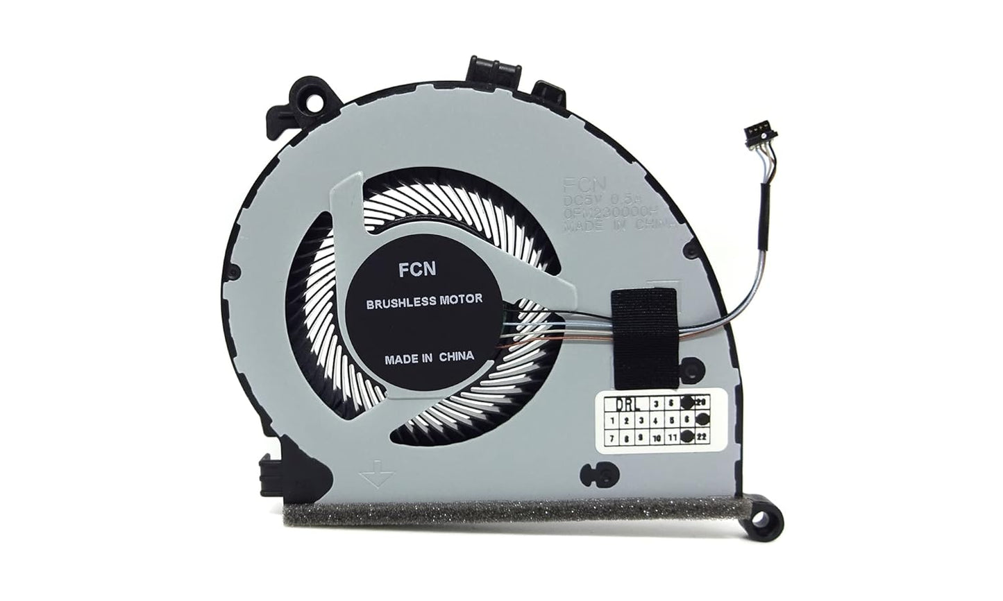 CPU-Lüfter für Lenovo 5F10S13905 DQ5D576G011 ThinkBook 14-IIL, 14-IML, 15-IIL, 15-IML, PN 5F10S13905 Modell DQ5D576G011