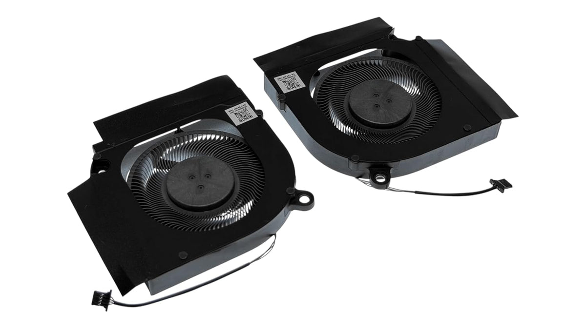 Compatible CPU and GPU fans for Acer Nitro 5 (DC 12V) AN515-58, AN515-46, AN517-42, AN517-55, PH315-55, PH317-55, PH317-56, DFSCL12E16486M, DFSCK22D058 83MMM, NS8CC19-21G12, EG75091S1-C080-S9A