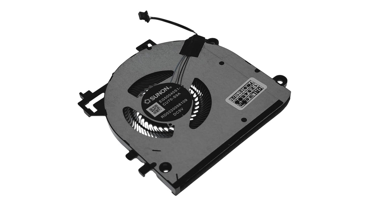 Compatible CPU Fan for Dell Latitude 5340, 5340 2-in-1, Latitude 5350, 5350 2-in-1, Model 023.100TJ.0011, EG50040S1-CU70-S9A, DFS5K12B15E6AH, 9WH82, 09WH82, 0VX3PVPVPV, VX3PV