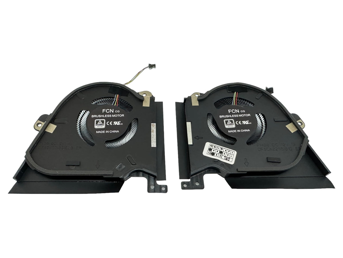 Kompatibles Lüfterset CPU + GPU für Asus 13NR02Z0P08011 13NR02Z0P09011, DFSCK22105182D FMB8, DFSCK22115181D 
