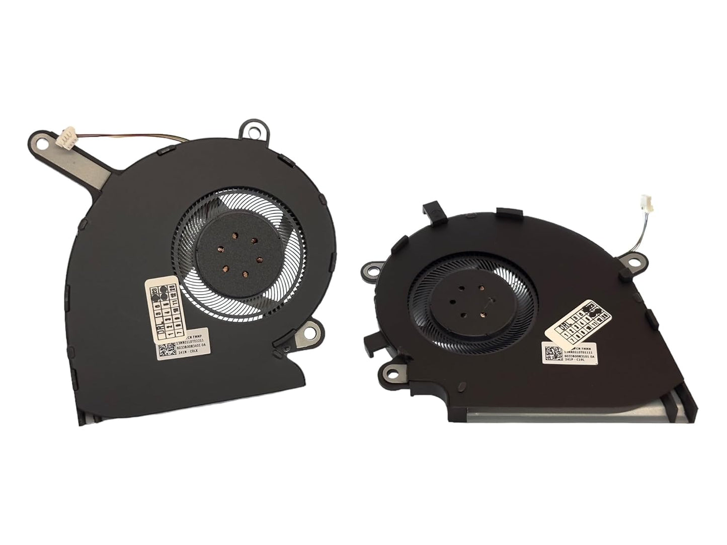 Kompatibles Lüfterset CPU + GPU für Asus 13NR01L0T01111 13NR01L0T02211 DFS5K12115491M DFS5K12304363N