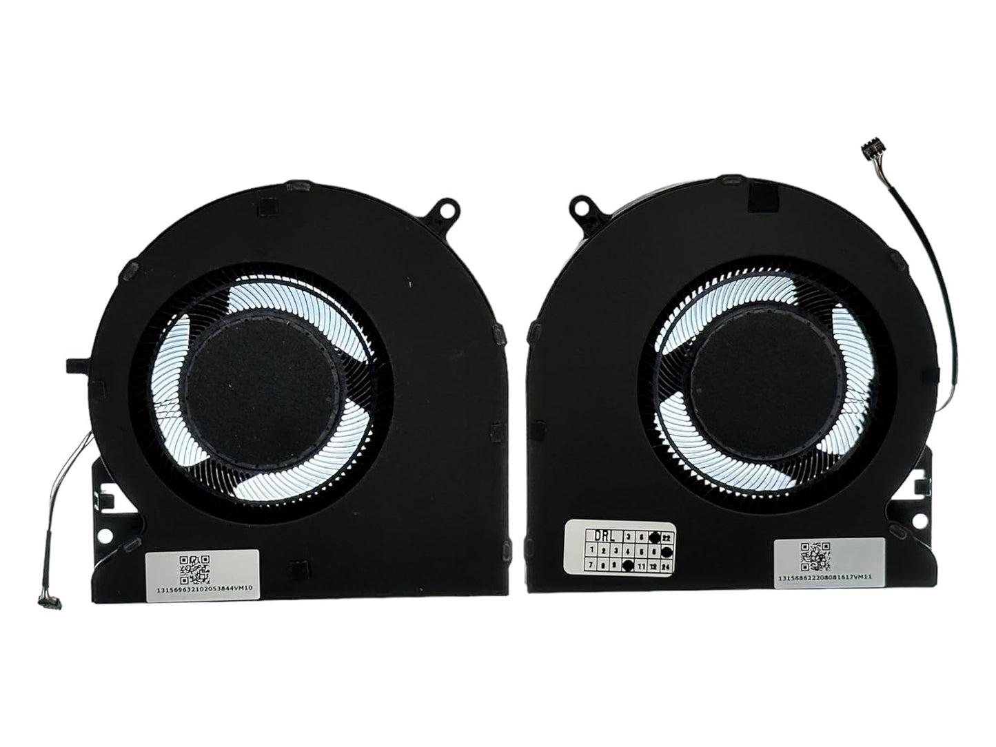 Kompatibles Lüfterset CPU + GPU für Razer DFS2001053E0T DFS551205WQ0T DFS5K123043635 DFS5K121144645