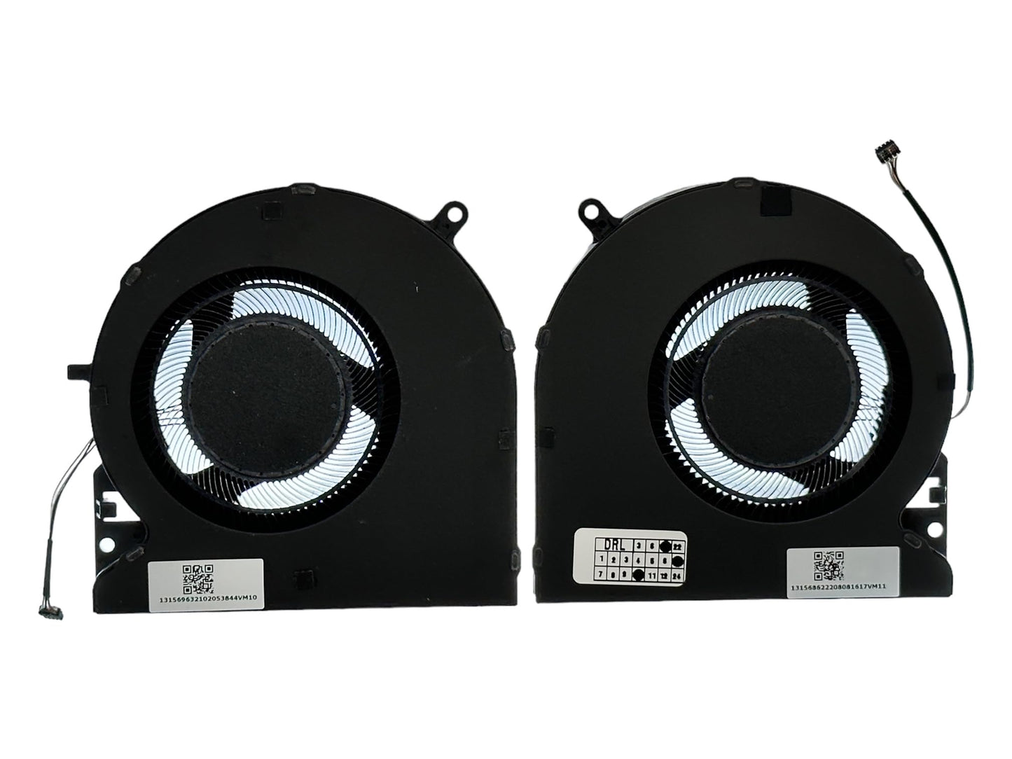 Kompatibles Lüfterset CPU + GPU für Razer DFS2001053E0T DFS551205WQ0T DFS5K123043635 DFS5K121144645