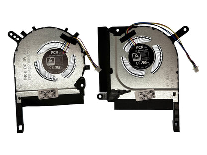 Lüfterset CPU + GPU für Asus 13NR0600T05011 13NR0600T04011 13NR0750T01011 DFS5K22B056738 DFS5K2211533718 DQ5D577E009 DQ5D577E010