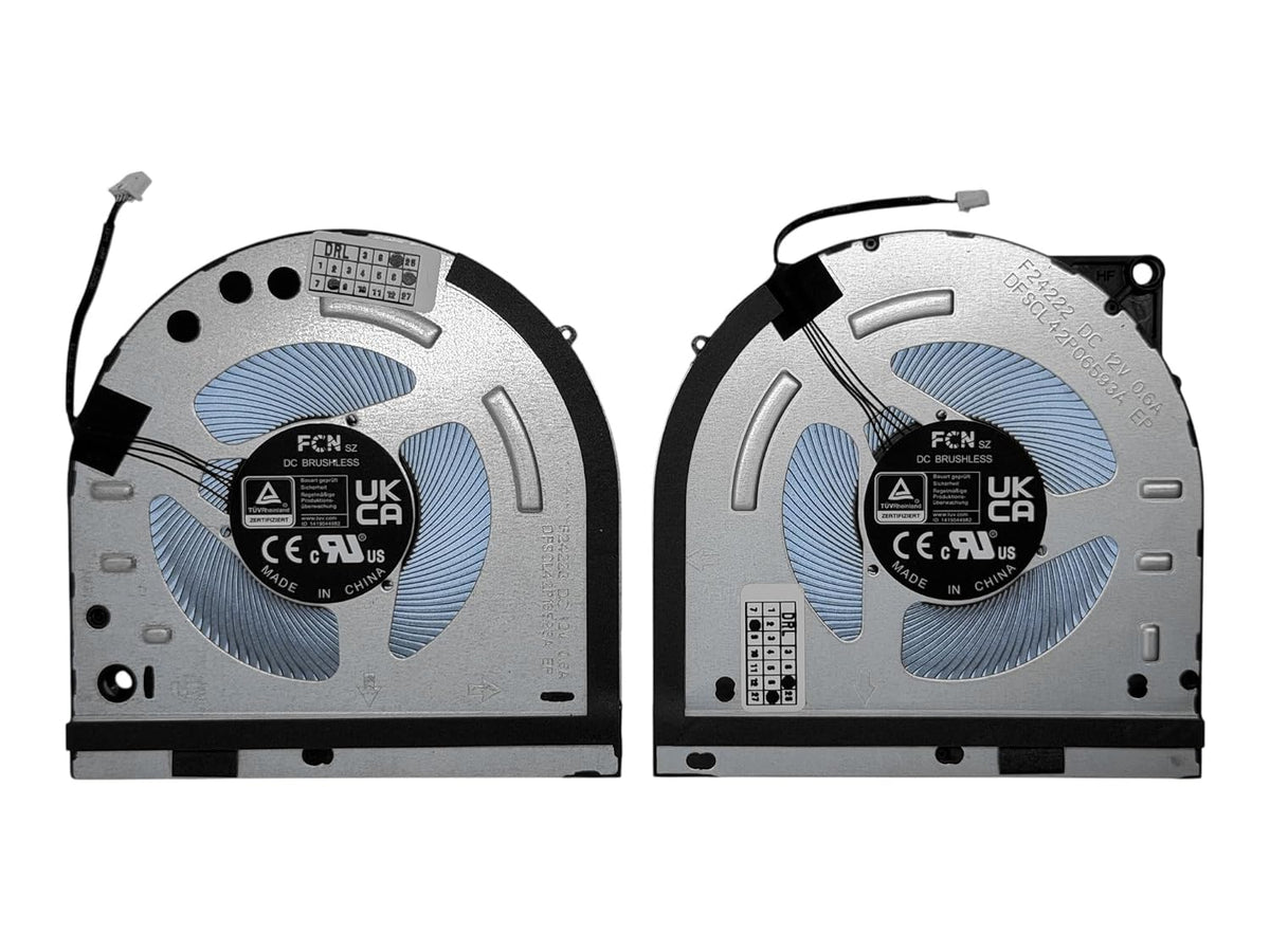 Compatible Fan for Lenovo LOQ 15IAX9, 15IRX9 DC12V 5H40S20999, 5H40S21000, 5H40S21001, DFSCL42P16593A