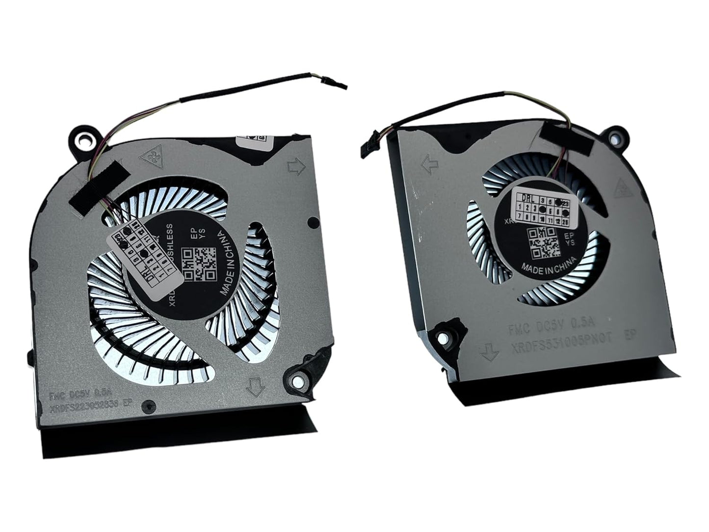 Kompatibles Lüfterset CPU + GPU für Acer 23.QB9N2.002 23.QB9N2.001 DFS5K223 05283006 DFS531005PL0T Nitro 5 AN515-45 AN515-55 AN515-56 AN515-57