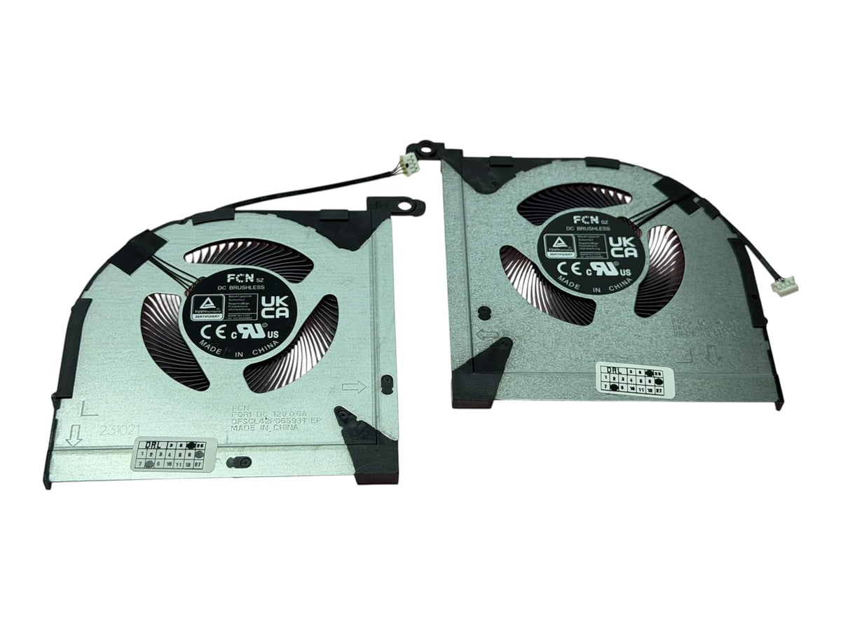 Compatible Fan set for Lenovo BAPB0807R2HY002, BAPA0807R2HY008, DFSCL42P06593T, DFSCL42P16593T