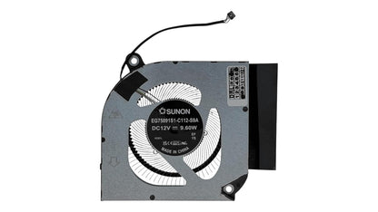 Compatible CPU Fan Acer EG75091S1-C112-S9A, 23.QNPN2.001, Predator Helios Neo 16 PHN16-71, PHN16-72, Predator Helios Neo 18 PHN18-71