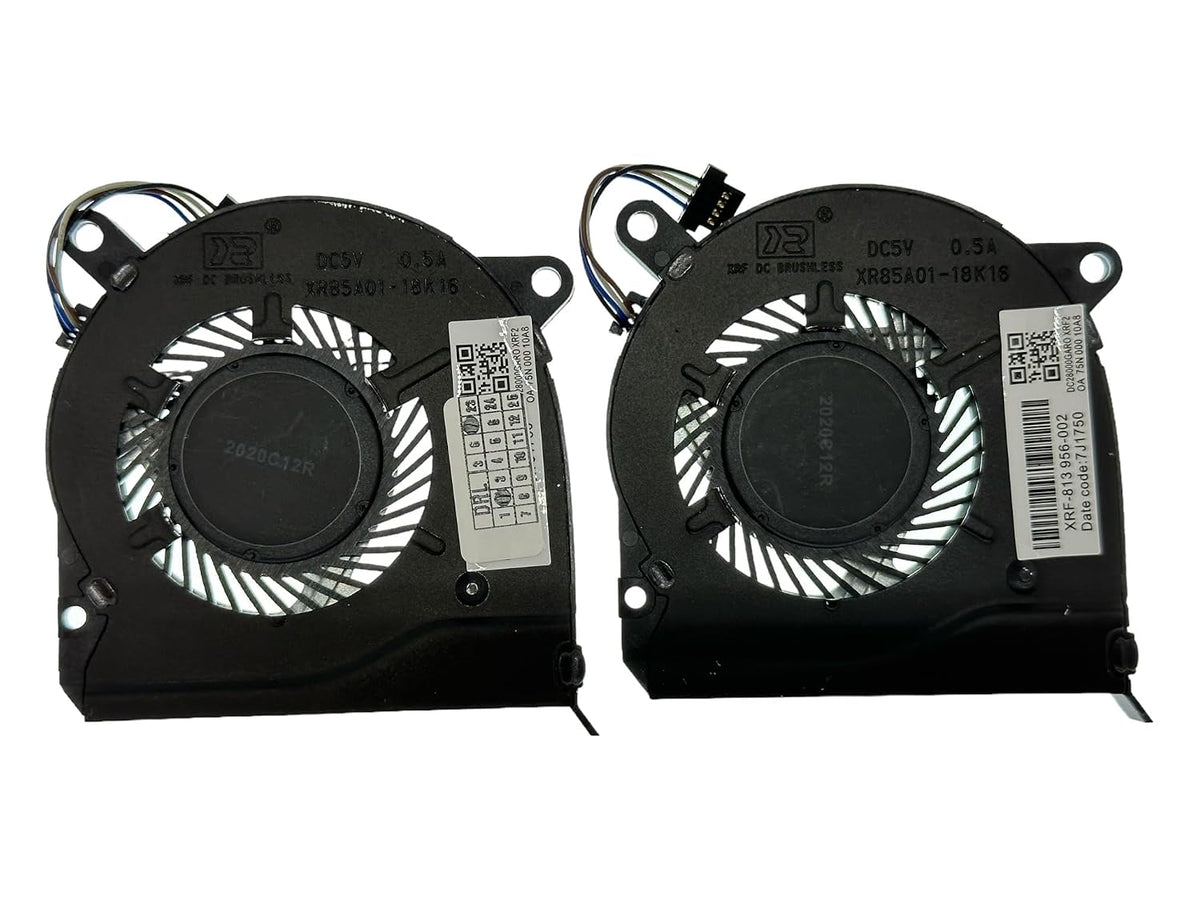 Compatible HP PAVILION 14-CE L26367-001 L19159-001 NS85B00-17K16 Cooling Fan Kit (Discrete Graphics Memory)