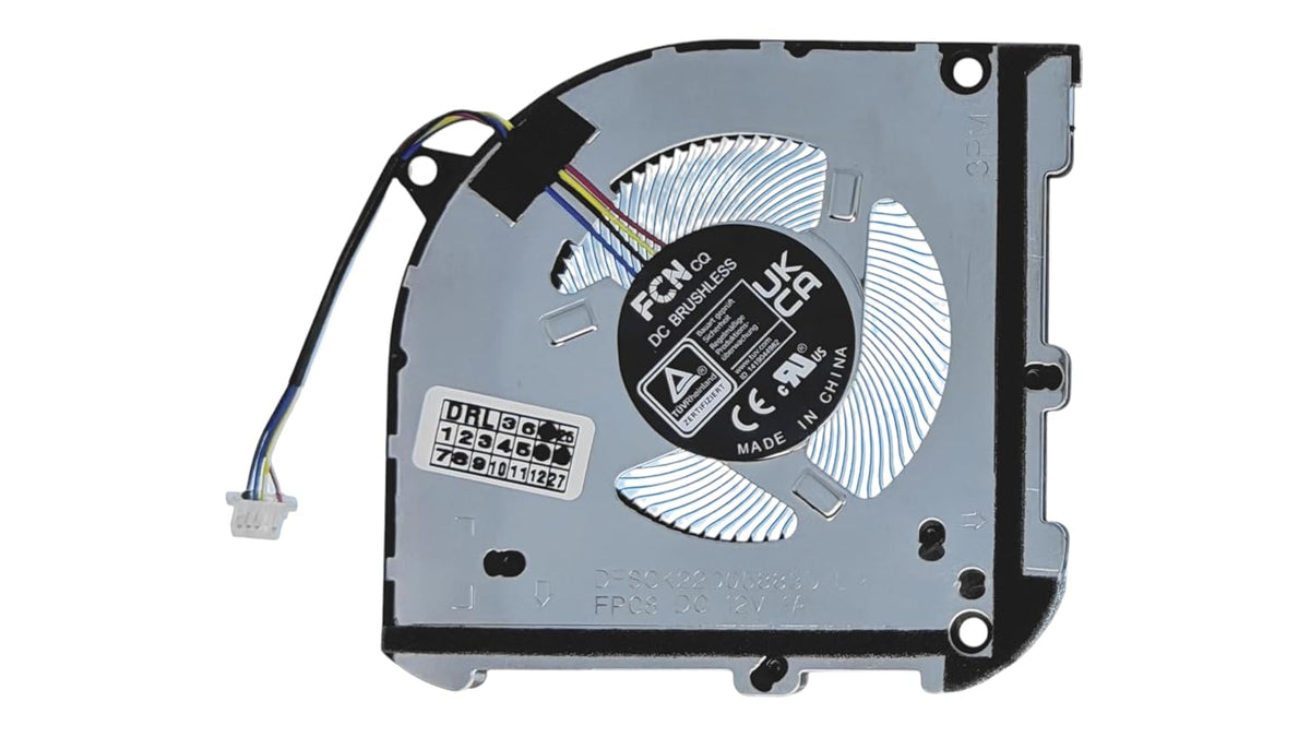 Compatible CPU Fan for Asus Vivobook M3502QA, M3502RA, K3502ZA, Vivobook S 16X M5602QA M5602RA S5602ZA PN: BAPA0806R2HY001, DFSCK22D05883D, 13NB0XW0T01 011, 1, 13NB0XA0T01011