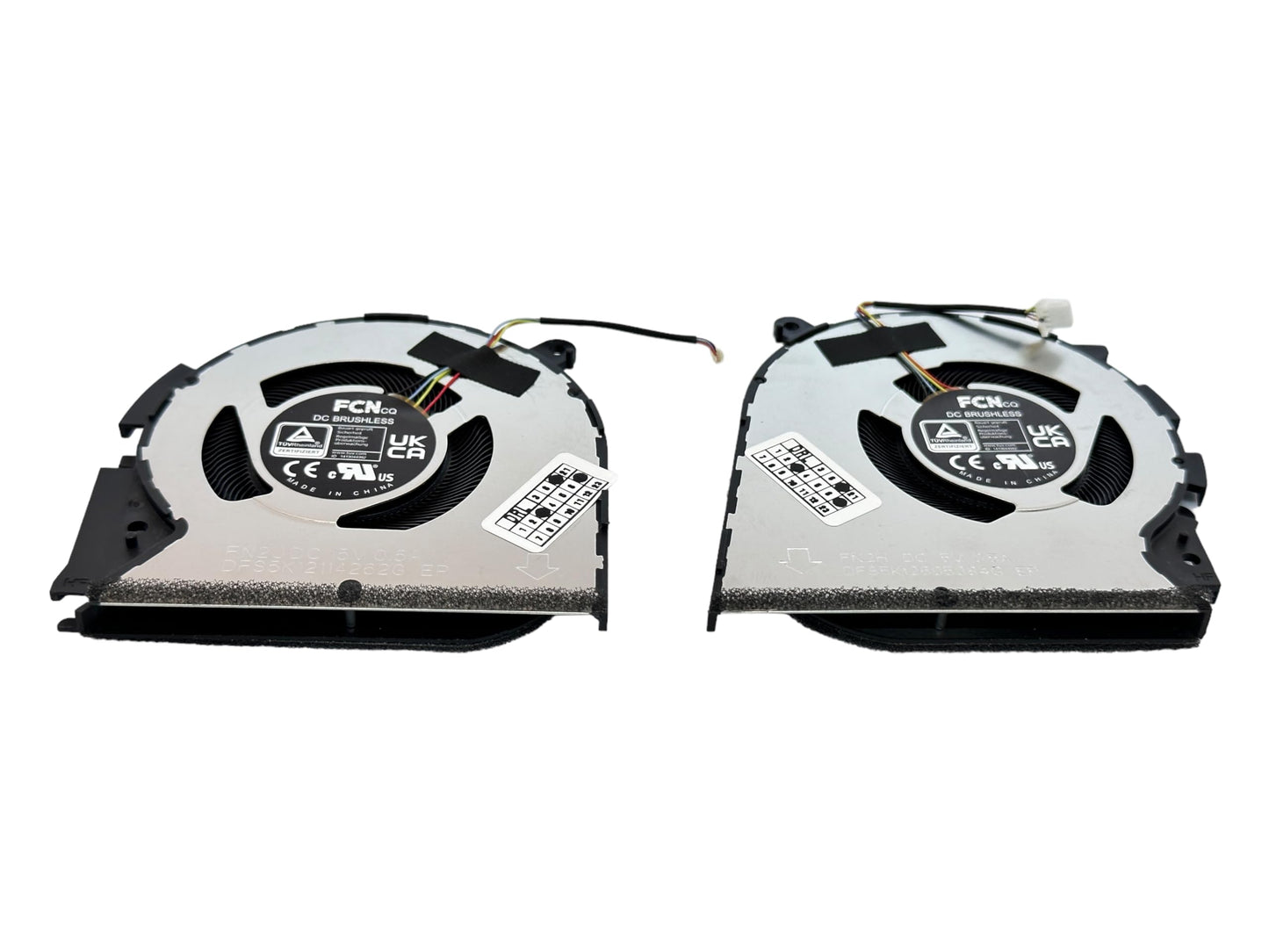 Kompatibles Lüfterset CPU + GPU für Asus DFS5K12605384G, 13NB0U40T03121 13NB0U40T03011 13NB0U40T03021, 13NB0U40T02011 13NB0U40T02121 