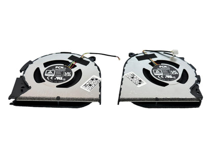 Kompatibles Lüfterset CPU + GPU für Asus DFS5K12605384G, 13NB0U40T03121 13NB0U40T03011 13NB0U40T03021, 13NB0U40T02011 13NB0U40T02121 