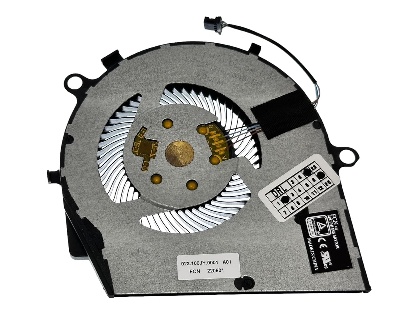 Kompatibler CPU-Lüfter für BN7506S5H-N02P PB7006S05LN2 023.100JY.0001, 023.100JY.0011 023.100JX.0011