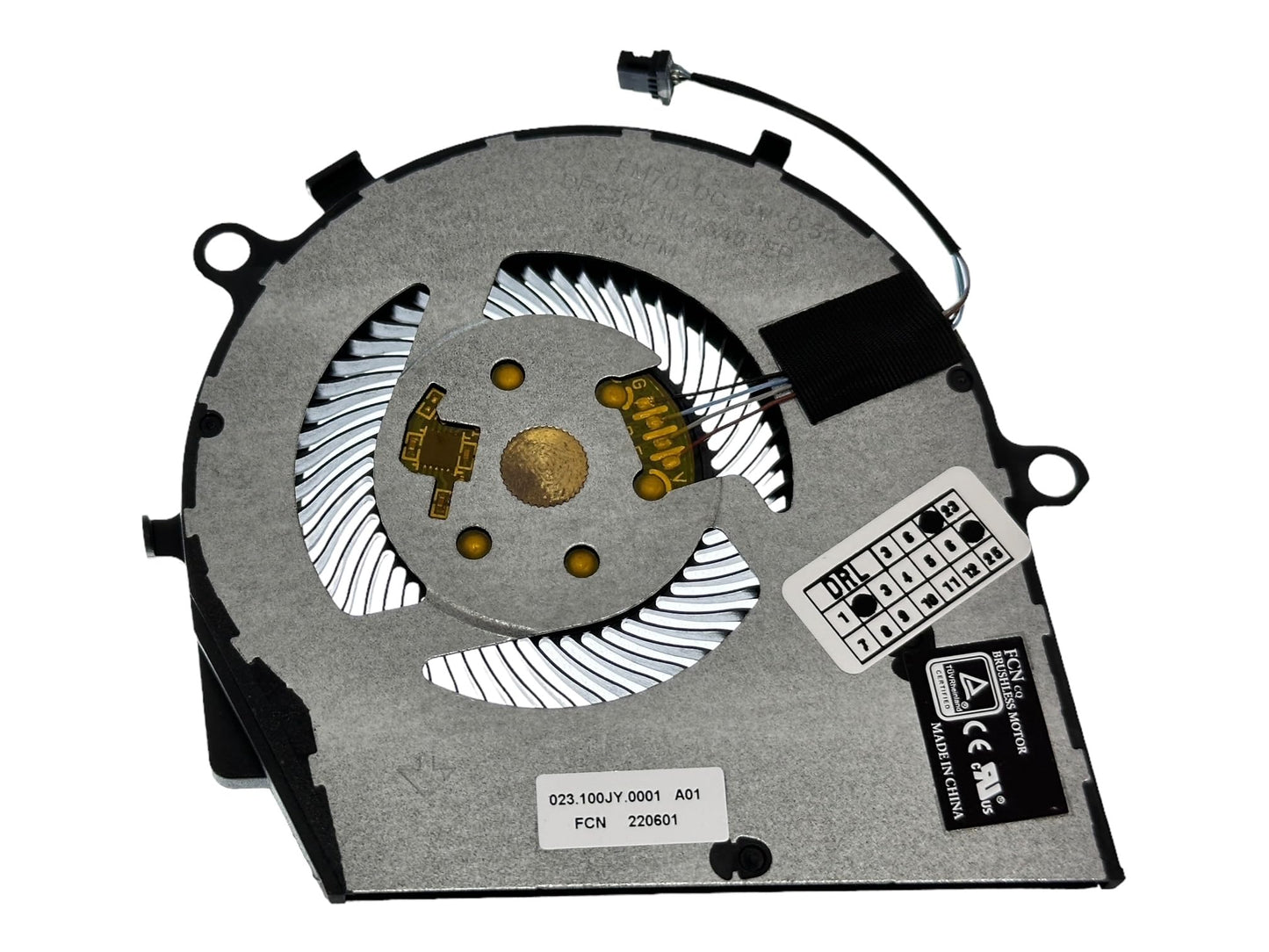 Kompatibler CPU-Lüfter für BN7506S5H-N02P PB7006S05LN2 023.100JY.0001, 023.100JY.0011 023.100JX.0011