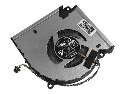 Compatible CPU + GPU cooling fans set DFSCL42P16593Q, DFSCL42P06593Q, 6033B0123901, 6033B0124001, 13NR0C50P02011, 13NR0C50P01011, DC 12V 0.6A, for only only with ASUS ROG Strix G17 (2023) G713PU, G713