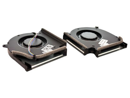 Kompatibles Lüfterset CPU + GPU für Asus 13NR0540P01011 13NR0540P02011, DFSCK22D058830 FNAA, DFSCM227163927 FNAB