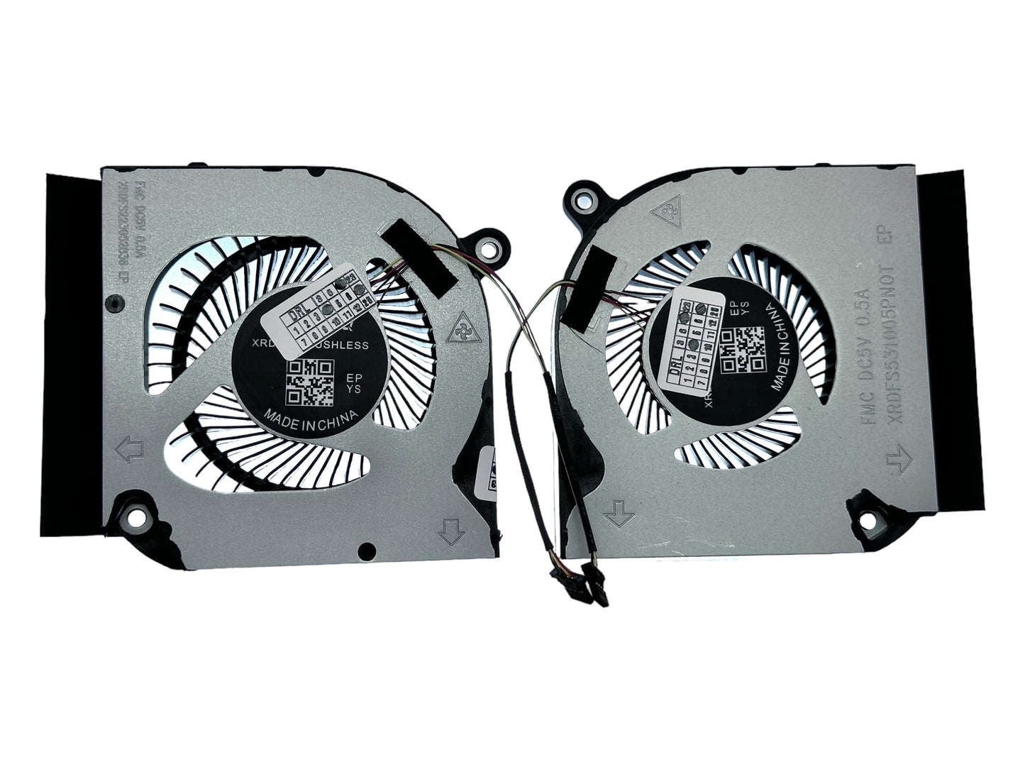 Kompatibles Lüfterset CPU + GPU für Acer 23.QB9N2.002 23.QB9N2.001 DFS5K223 05283006 DFS531005PL0T Nitro 5 AN515-45 AN515-55 AN515-56 AN515-57