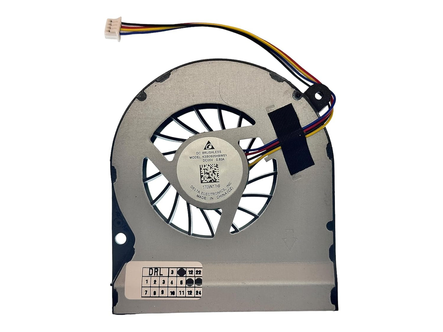 Kompatibler CPU-Lüfter für Intel KSB0605HB KSB0605HBW5Y 1323-00U9000 NUC6 NUC6I7KYK