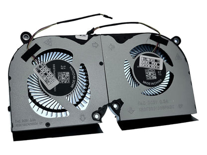 Kompatibles Lüfterset CPU + GPU für Acer 23.QB9N2.002 23.QB9N2.001 DFS5K223 05283006 DFS531005PL0T Nitro 5 AN515-45 AN515-55 AN515-56 AN515-57