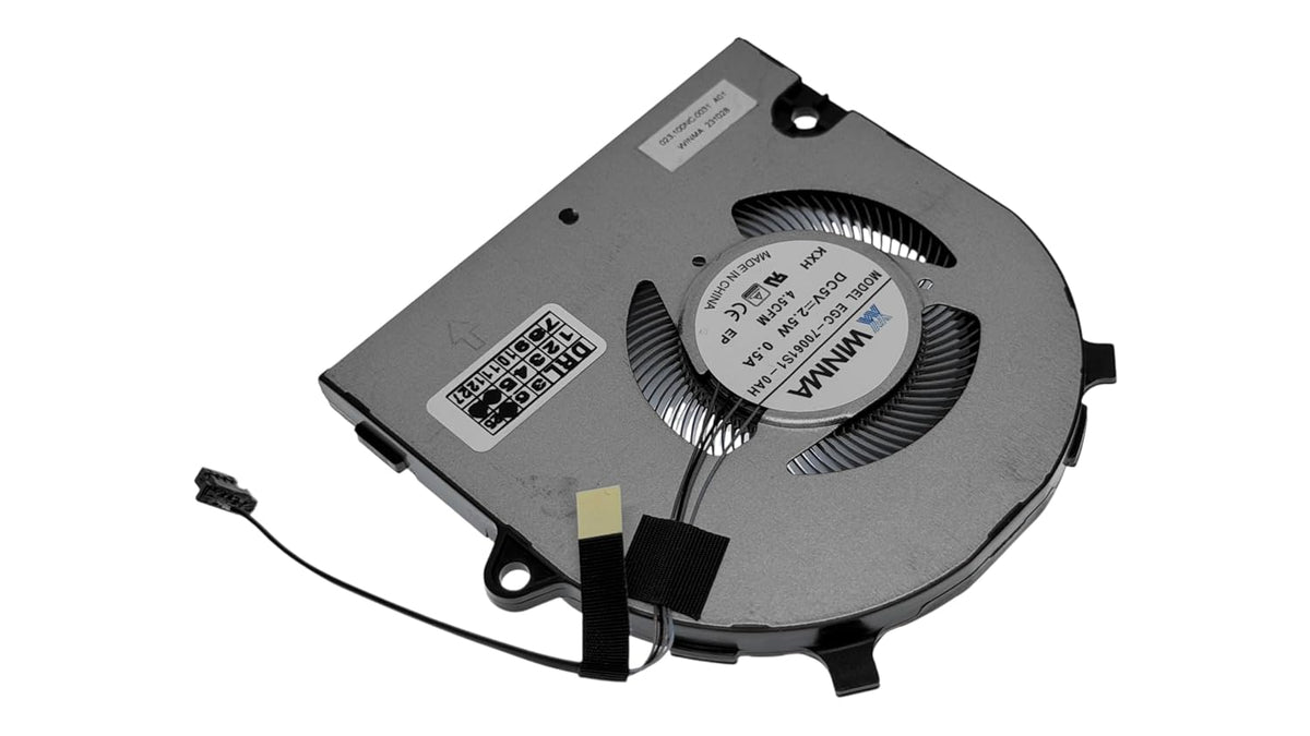 Compatible CPU fan for DELL Latitude 3420, 3430, Latitude 3520, 3530, model YD29T, 0YD29T, 023.100NC.0011, 023.100NC.0031, 023.100NC.0041, BN7005S5H-N02 EGC-70 061S1-0AH, EG50050S1-CH80-S9A