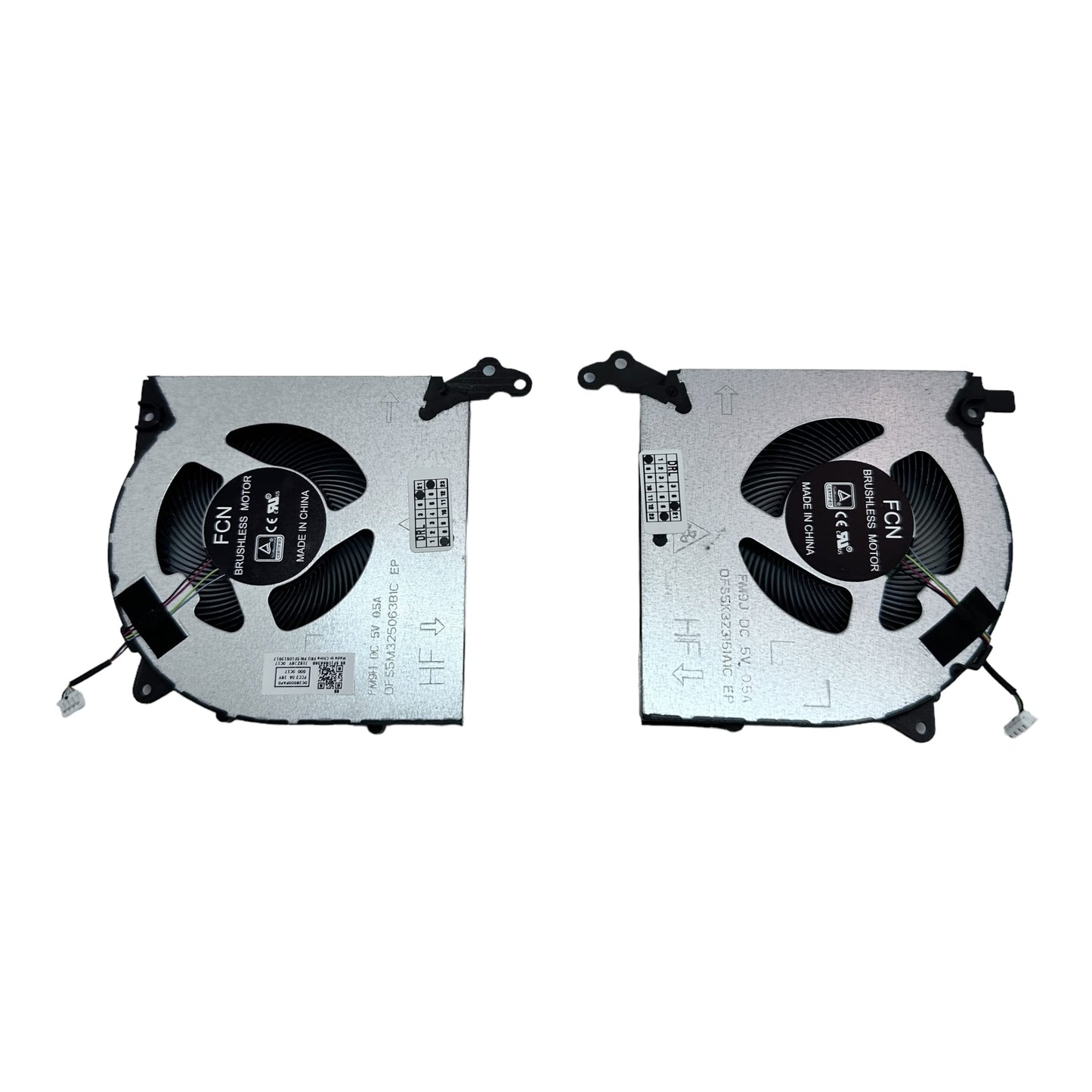 Kompatibles Lüfterset CPU + GPU für Lenovo 5F10S13914 5F10S13917 DFS5K323161A1C FM9J, BAPA0909R5HY004 DC28000FAVO, DC28000FBV1 