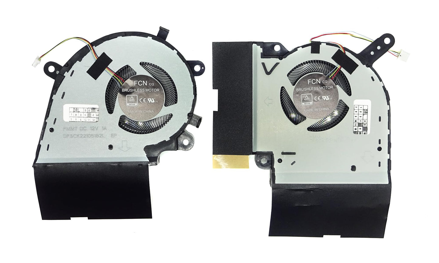 Kompatibles Lüfterset CPU + GPU für Asus DFSCK22105182L DFSCK22115181L 13NR01N0P09011 13NR01N0P09111 13NR01N0P09012