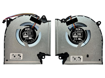Kompatibles Lüfterset CPU + GPU für Asus 13NR0540P01011 13NR0540P02011, DFSCK22D058830 FNAA, DFSCM227163927 FNAB