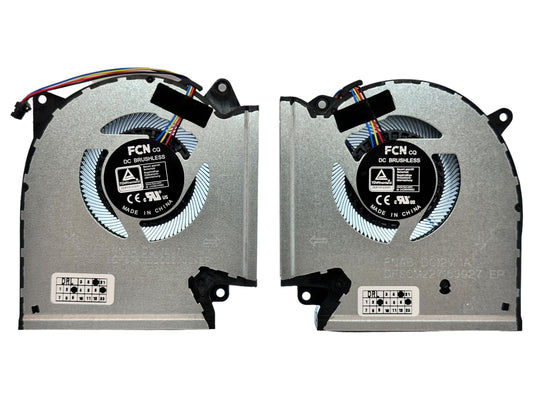 Kompatibles Lüfterset CPU + GPU für Asus 13NR0540P01011 13NR0540P02011, DFSCK22D058830 FNAA, DFSCM227163927 FNAB