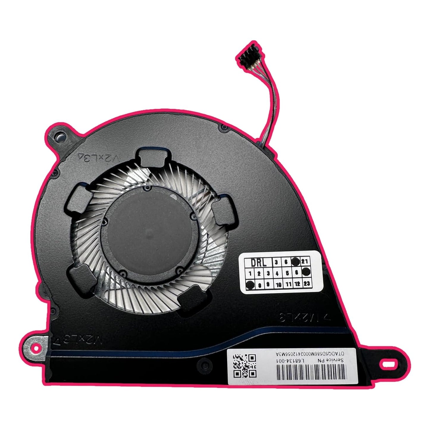 Kompatibler CPU-Lüfter für HP L68134-001 L68629-001 ND75C07-19A18 