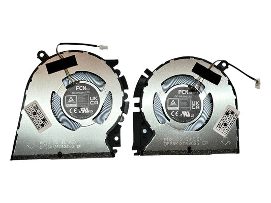 Kompatibles Lüfterset CPU + GPU für Asus DFS5K12605384G, 13NB0U40T03121 13NB0U40T03011 13NB0U40T03021, 13NB0U40T02011 13NB0U40T02121 