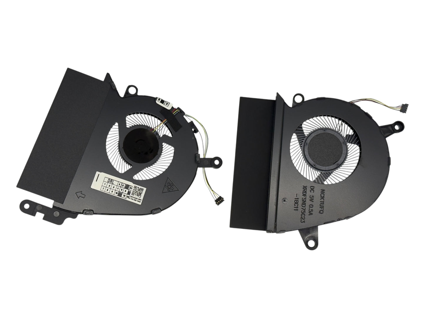 Compatible Cooling Fan Set CPU + GPU for HP L41482-001 L41483-001 L38106-001 L38107-001 ND75C23-18C11 ND75C23-18C12