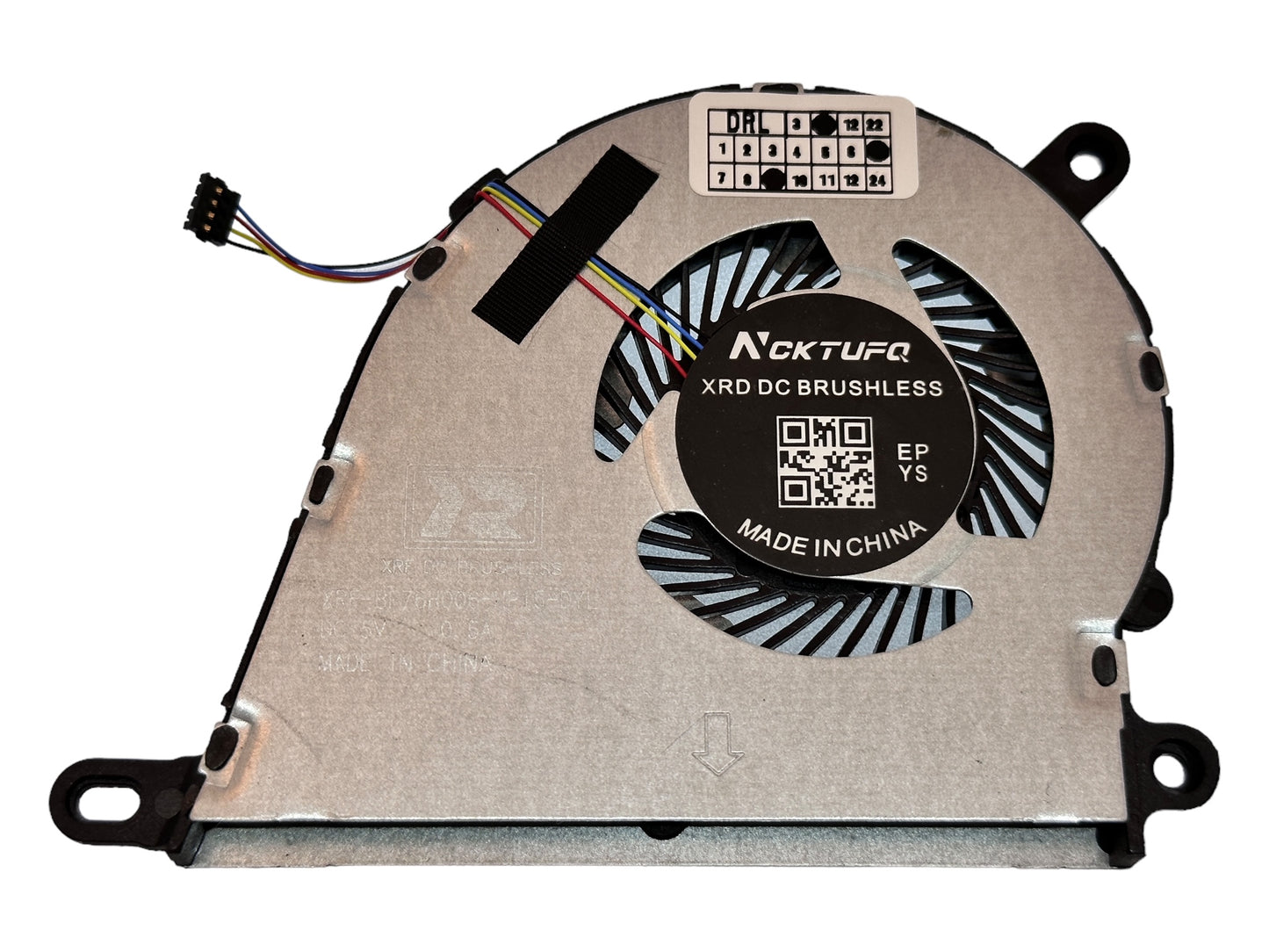 Compatible CPU Cooling Fan for HP L68134-001 L68629-001 ND75C07-19A18 BP76H006-HP15-DYL