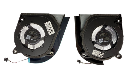 Compatible Cooling Fan Set CPU + GPU for Asus 13NR0J30T03011 13NR0J30T04011 B8007AFHNF2400TN B7007AFHSF2400TN 6033B0138901 6033B0138801