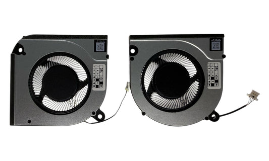 Compatible Cooling Fan Set CPU + GPU for Acer 23.QNAN7.001 23.QNAN7.002 DFSCK22115181R EG75091S1-1C020-S9A DFSCL12E16486N EG75091S1-1C040-S9A