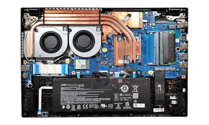 Compatible Cooling Fan Set CPU + GPU for Acer 23.QNAN7.001 23.QNAN7.002 DFSCK22115181R EG75091S1-1C020-S9A DFSCL12E16486N EG75091S1-1C040-S9A