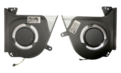 Compatible Cooling Fan Set CPU + GPU for Asus 13NR04J0T04211, 13NR04V0T01111, 6033B0093801 6033B0101901