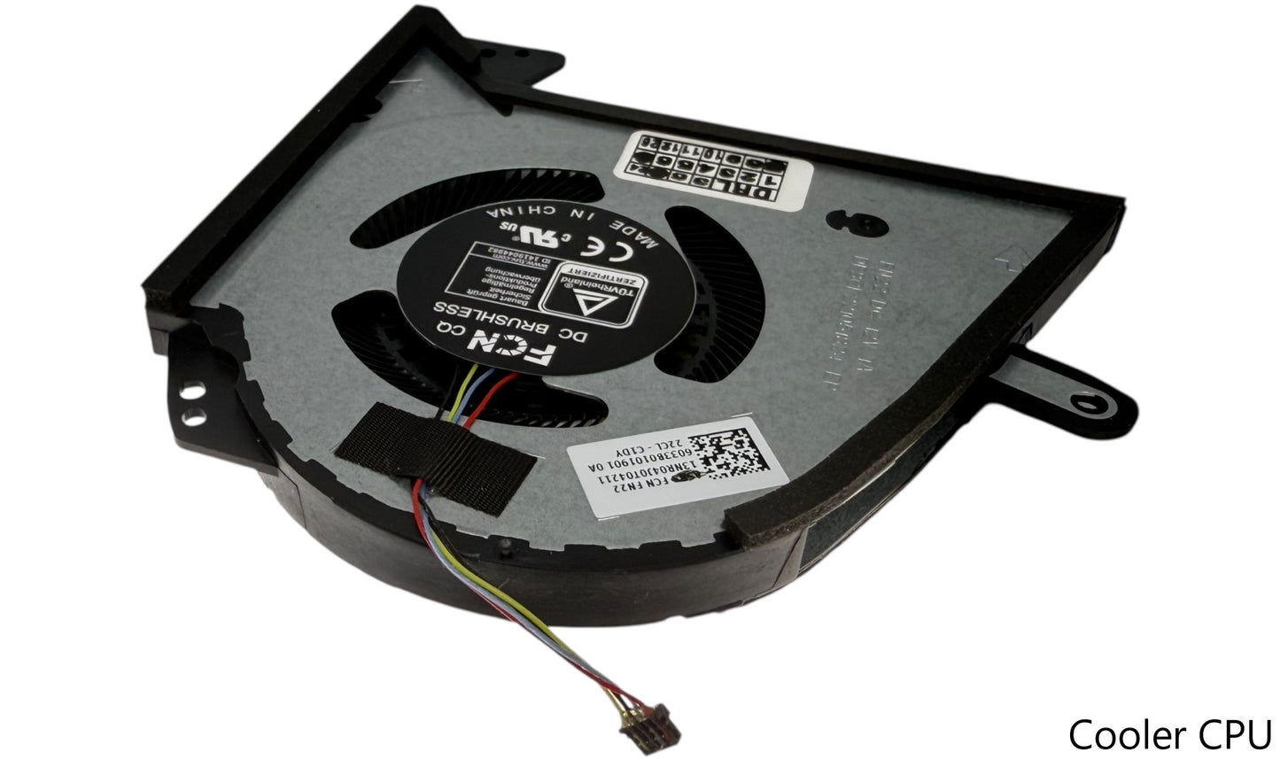 Compatible Cooling Fan Set CPU + GPU for Asus 13NR04J0T04211, 13NR04V0T01111, 6033B0093801 6033B0101901