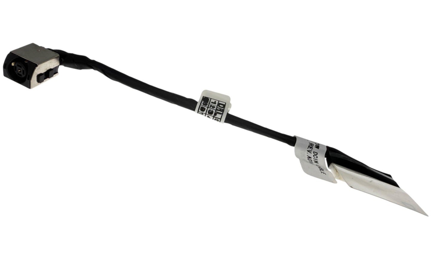 Compatible DC Power Jack charging port for Dell 0HT24, 00HT24, PRV65, 0PRV65 450.0K705.0011, 450.0K705.0021, 450.0K708.0011