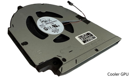 Compatible Cooling Fan Set CPU + GPU for Dell B8906ASHNF20000TN, 023.100NF.0011 B6506ASHNF20000TN, 023.100NG.0011 CNNWF 0CNNWF GJN2R 0GJN2R