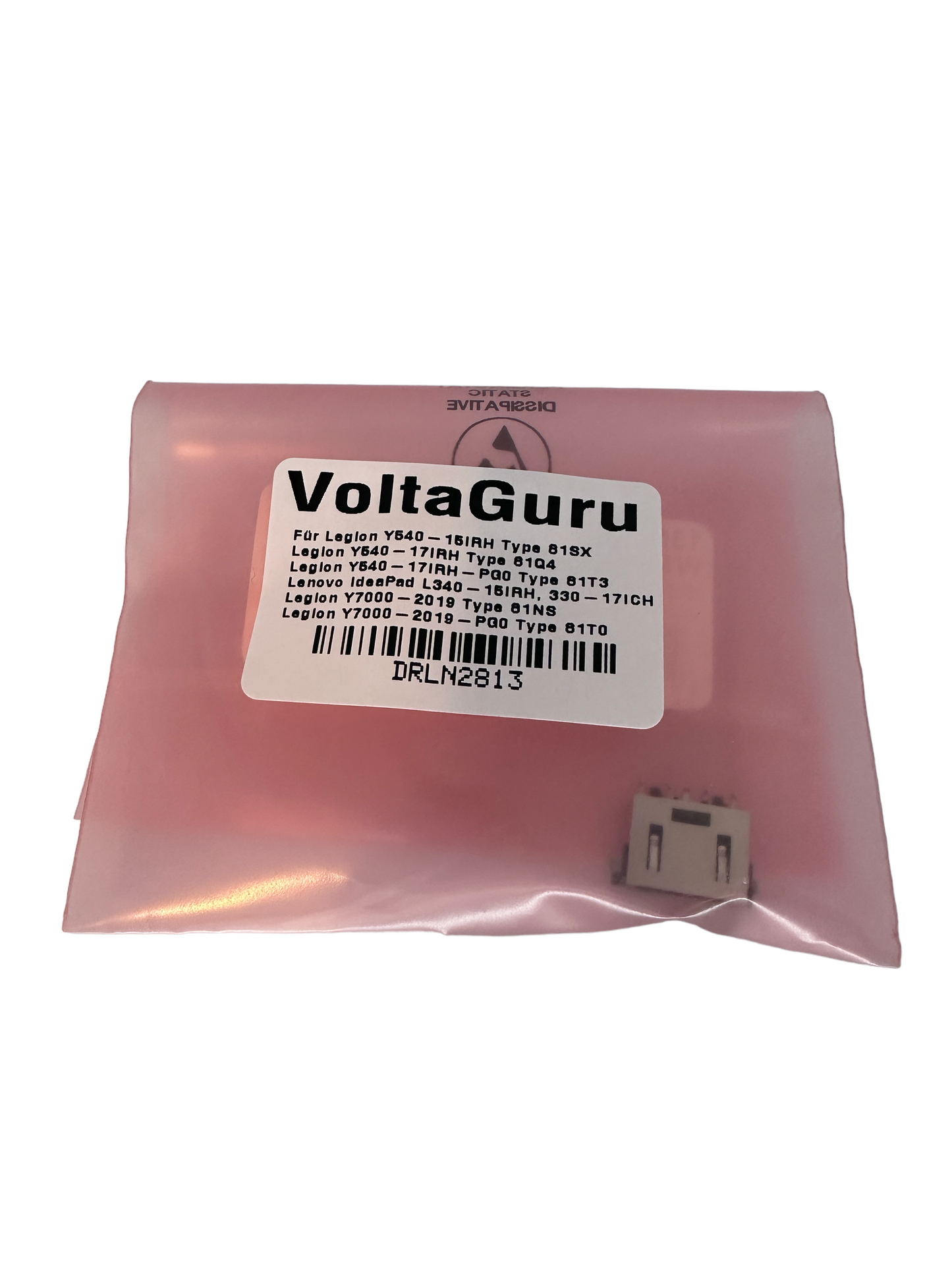 VoltaGuru DC-Stromanschluss-Ladeanschluss für Lenovo IdeaPad L340-15IRH, 330-17ICH, Legion Y540-15IRH, Y540-17IRH, Y540-17IRH-PG0, Legion Y7000-2019, Y7000-2019-PG0